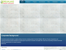 Tablet Screenshot of dreamlandpropertybd.com